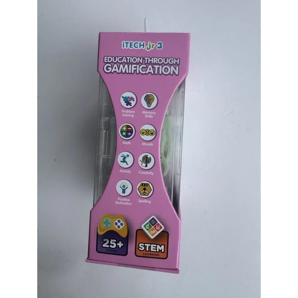 iTech Jr 3 Kids Smartwatch Touch Screen Bonus Band Unicorn Pink New